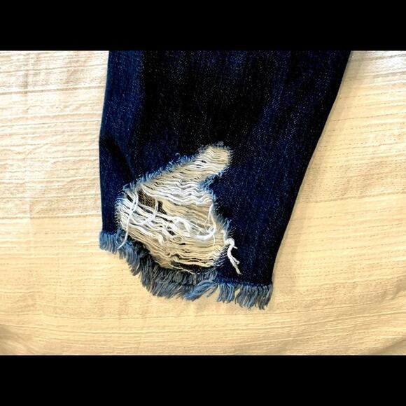 Kancan midrise “estilo” distressed jeans size 24 - Picture 9 of 11